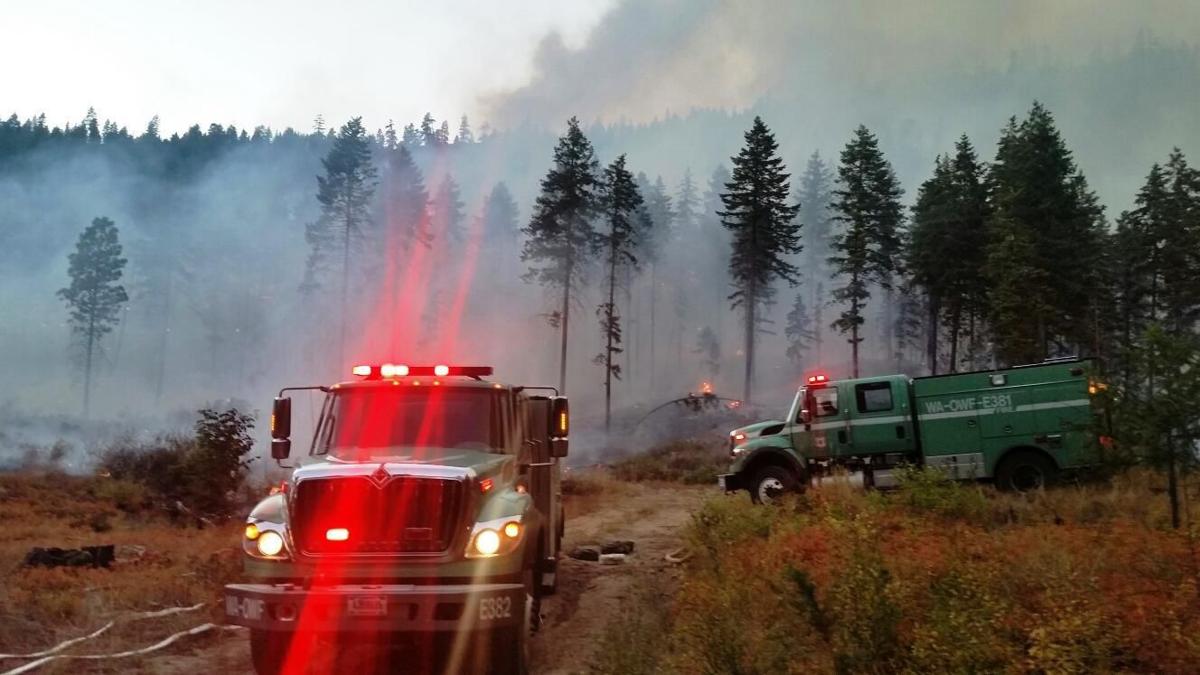 Rock Creek Fire near Naches evacuation notices downgraded Local