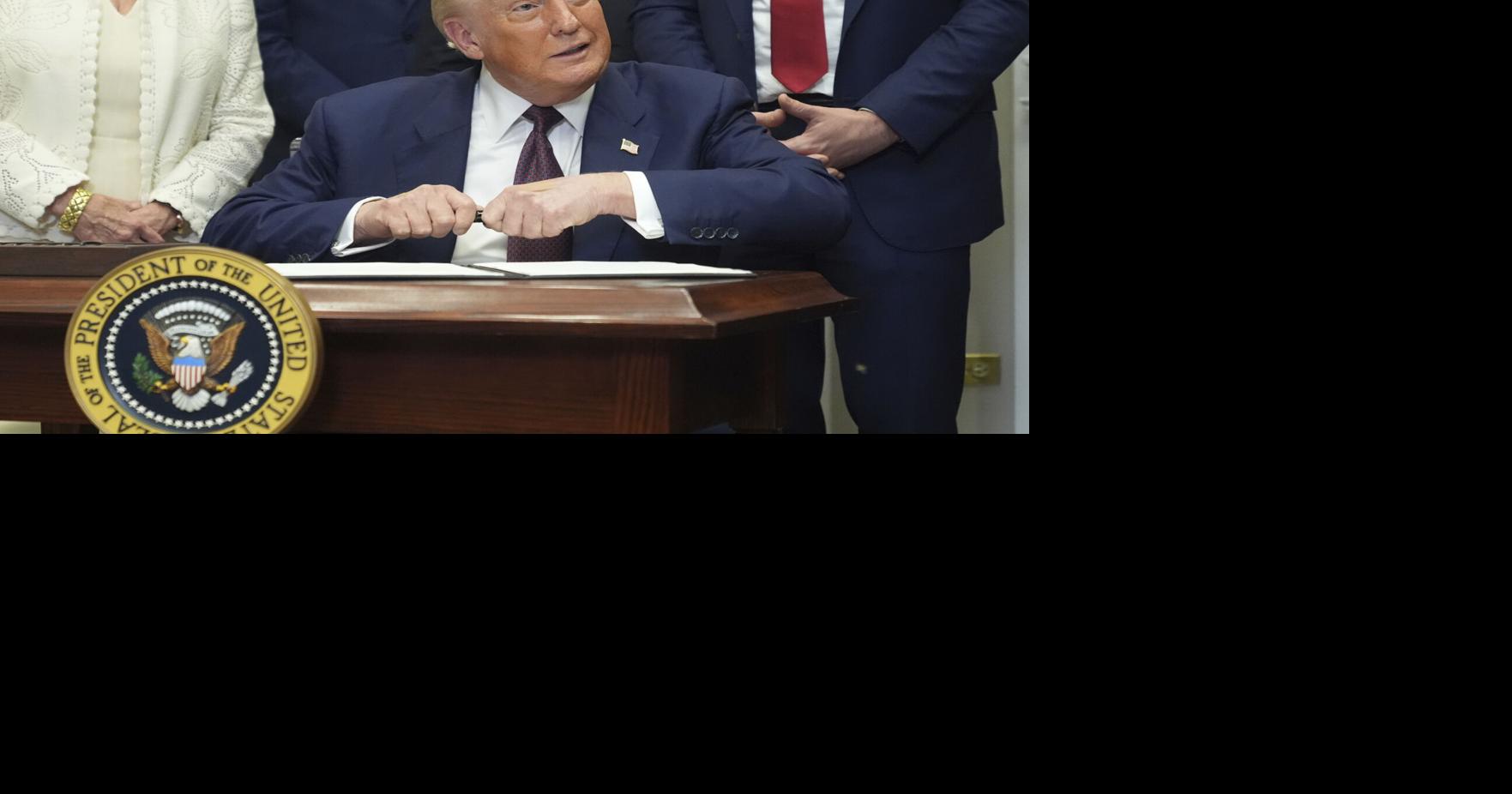 The Latest: Market slumps, Gaza 'bloodbaths' and likely deaths from Medicaid cuts