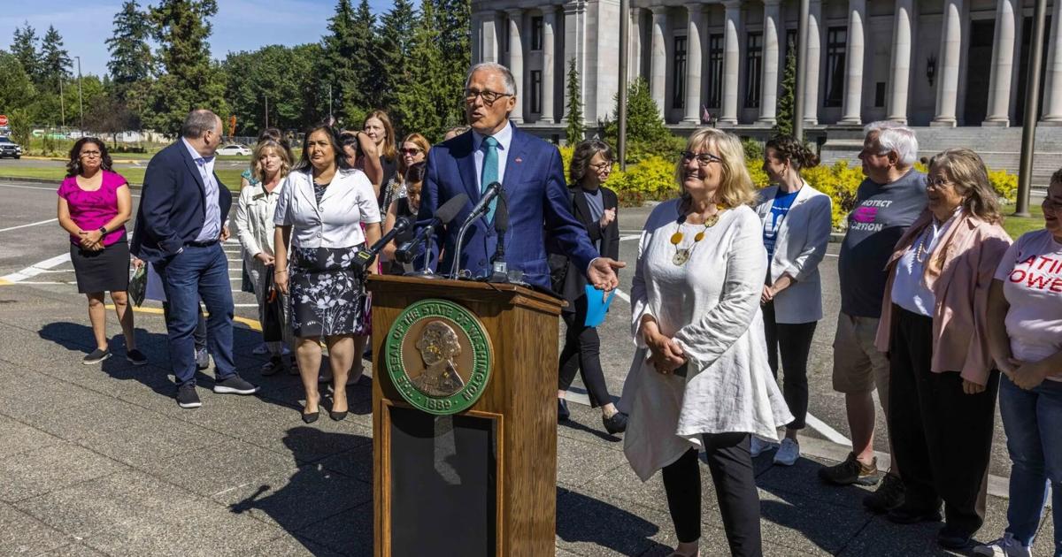 Gov. Jay Inslee says WA State Patrol won't cooperate with other states' abortion investigations