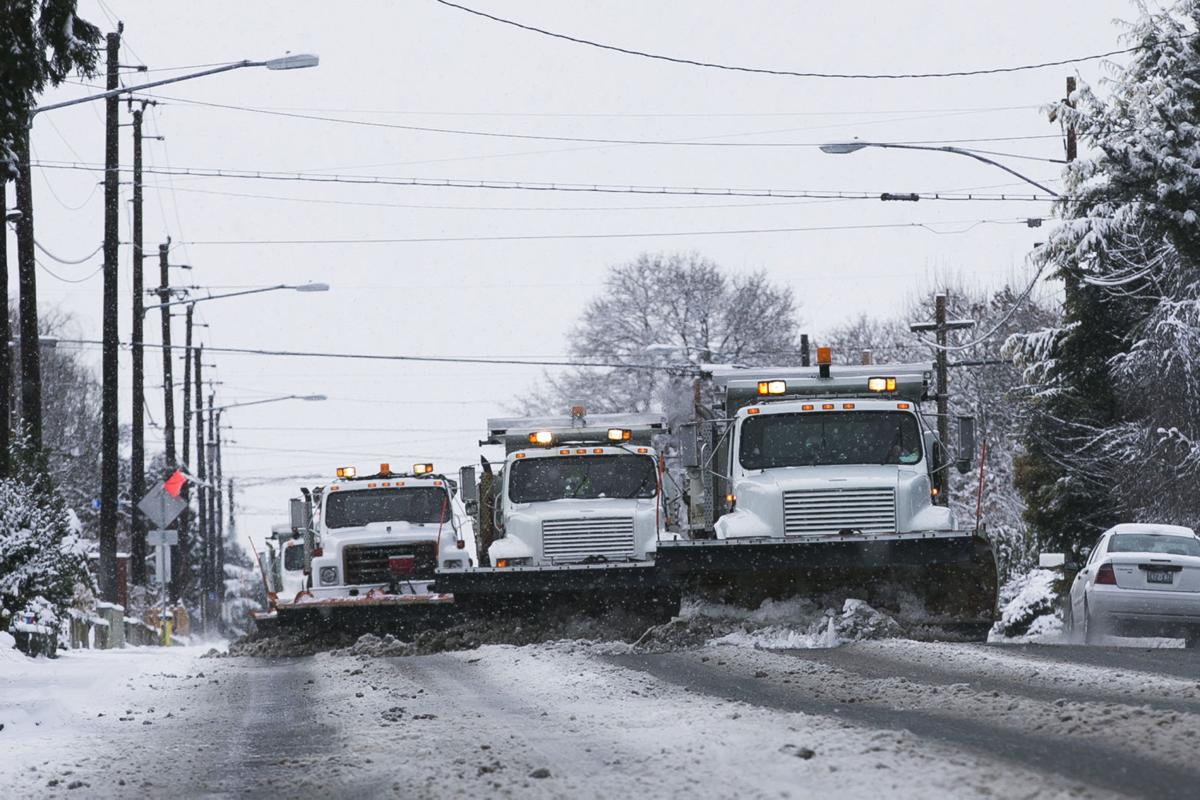 How likely is the city of Yakima to plow through the snow budget
