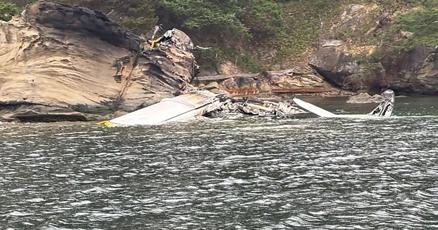 Plane crashes off Sucia Island in San Juans; 11 rescued