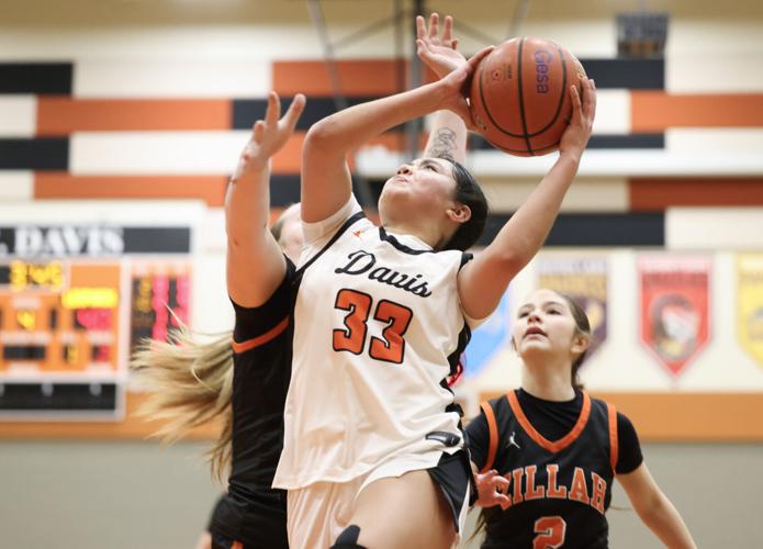 Davis vs. Zillah girls basketball