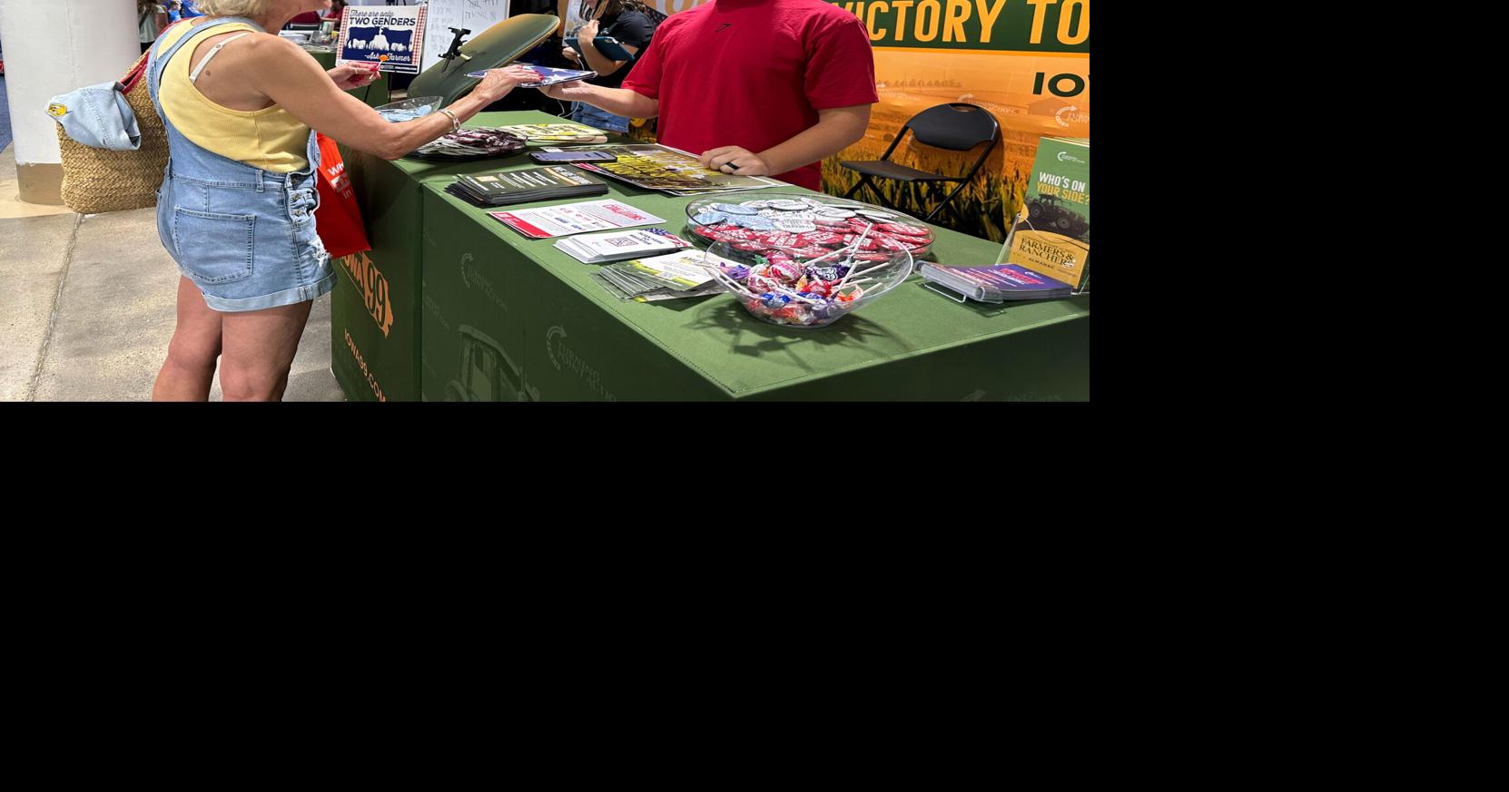 Turning Point is laying the groundwork to shape Republican presidential primary in 2028 Turning Point Action activists made waves at the Iowa State Fair by heckling Democratic politicians By HANNAH FINGERHUT and MICHELLE L. PRICE Associated Press Sep 5, 2026 26 mins ago