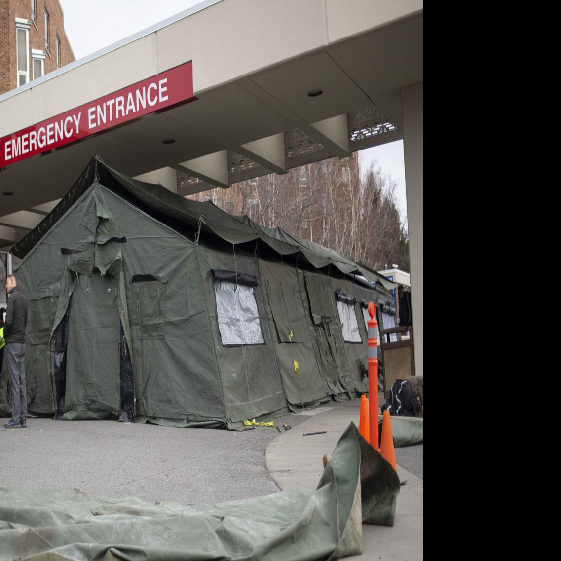Memorial Launches Covid 19 Evaluation Clinic Erects Tent For Expanded Triage Services Coronavirus Yakimaherald Com