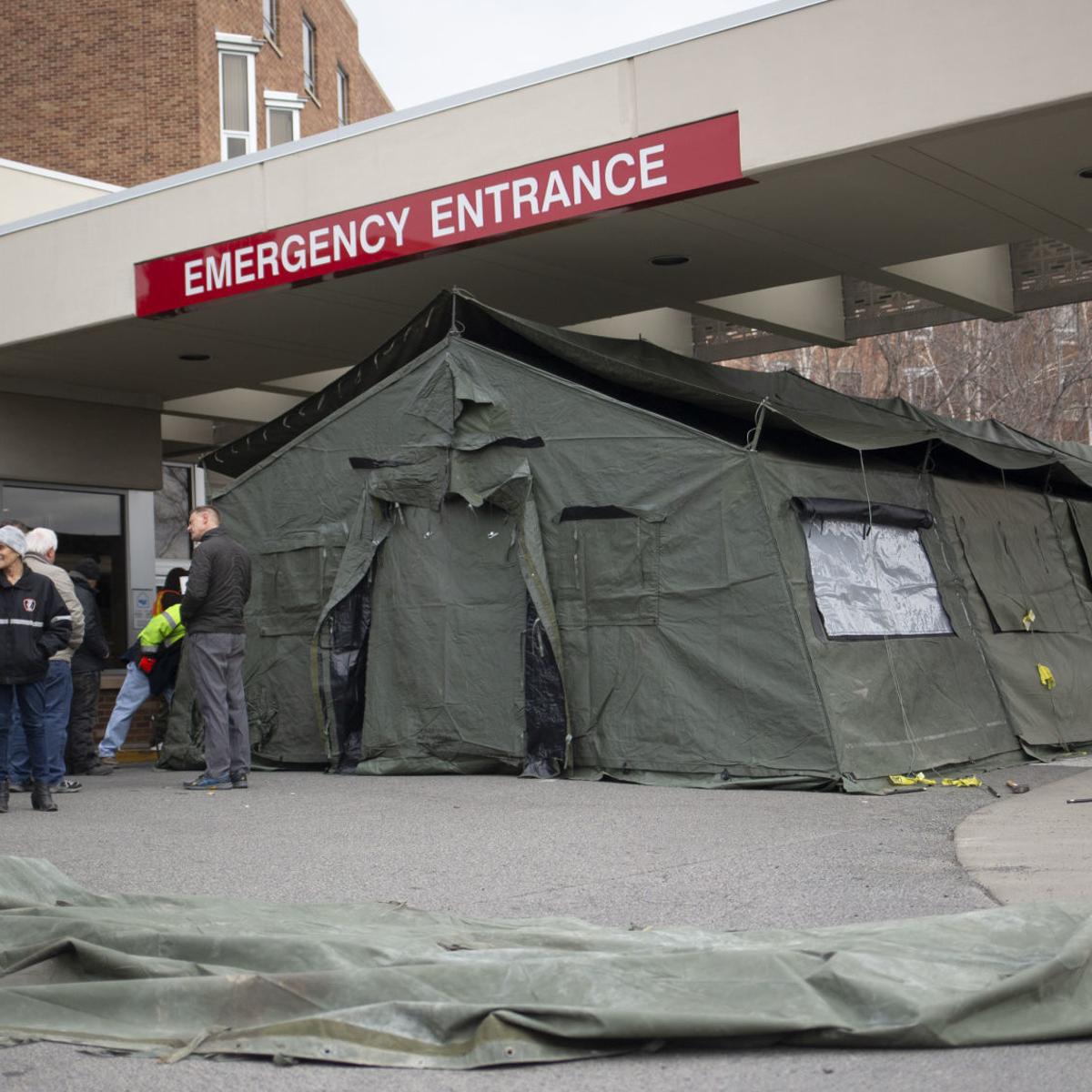 Memorial Launches Covid 19 Evaluation Clinic Erects Tent For Expanded Triage Services Coronavirus Yakimaherald Com
