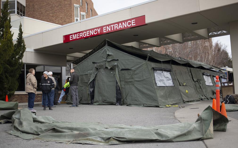 Memorial Launches Covid 19 Evaluation Clinic Erects Tent For Expanded Triage Services Coronavirus Yakimaherald Com