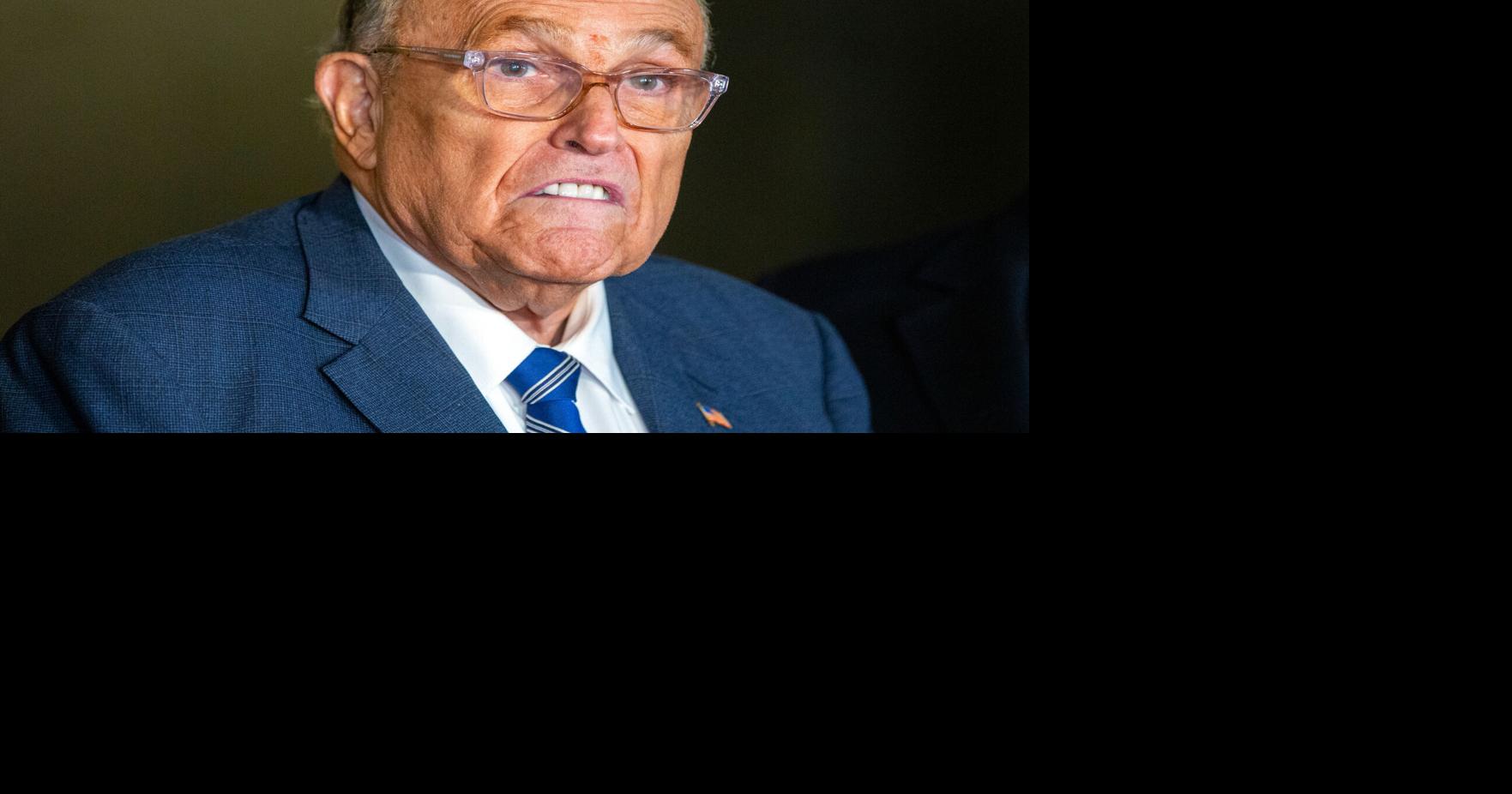 Rudy Giuliani is breathing on his own while hospitalized with pneumonia, spokesperson says