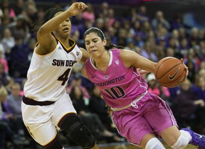 Husky Women Dispatch Arizona State Clinch Bye In Pac 12