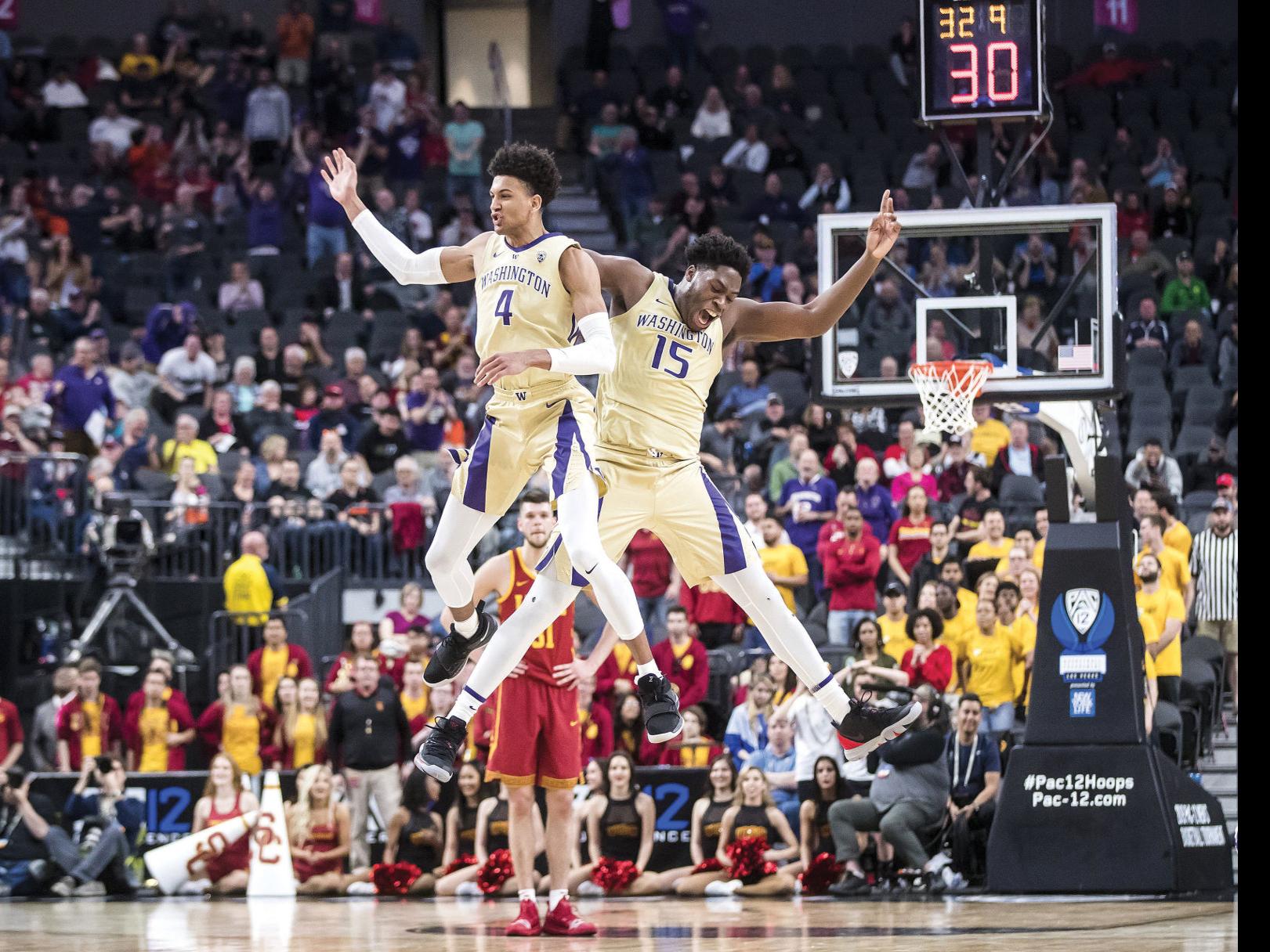 Uw Men S Basketball Comes Up Clutch To Down Trojans University