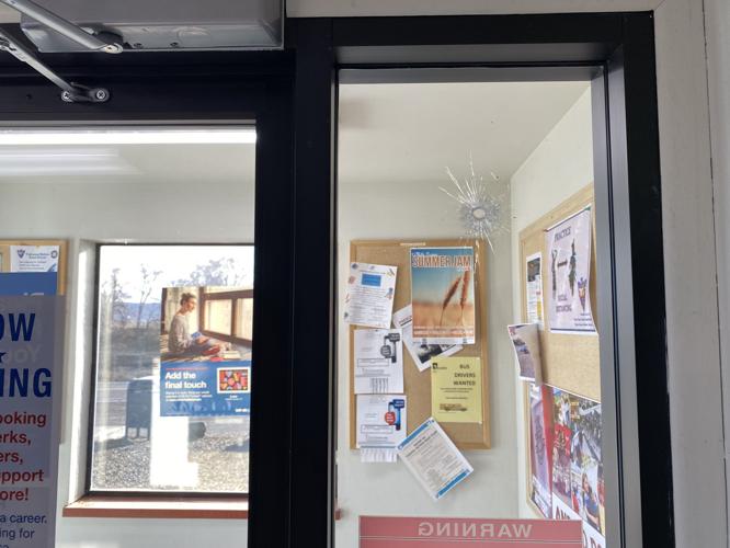 U.S. Post Office in Brownstown riddled by bullets over the weekend