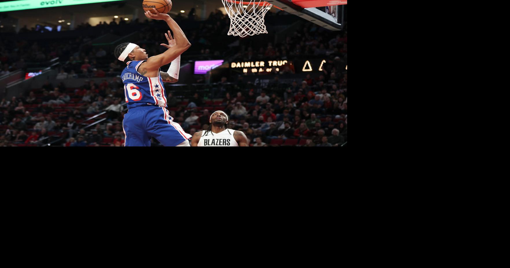 Yakima's MarJon Beauchamp makes Philadelphia 76ers debut