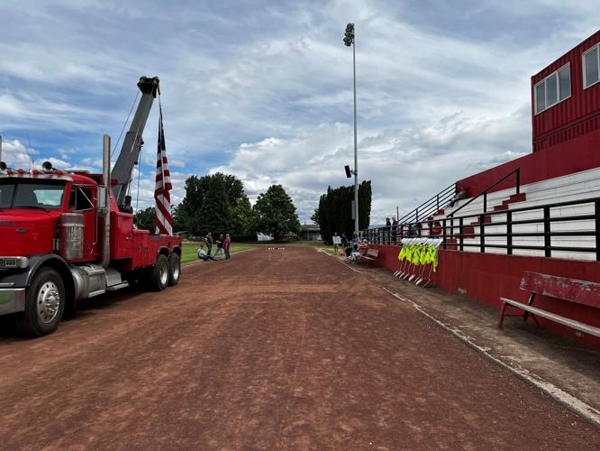 Granger High School breaks ground on new track, community says farewell