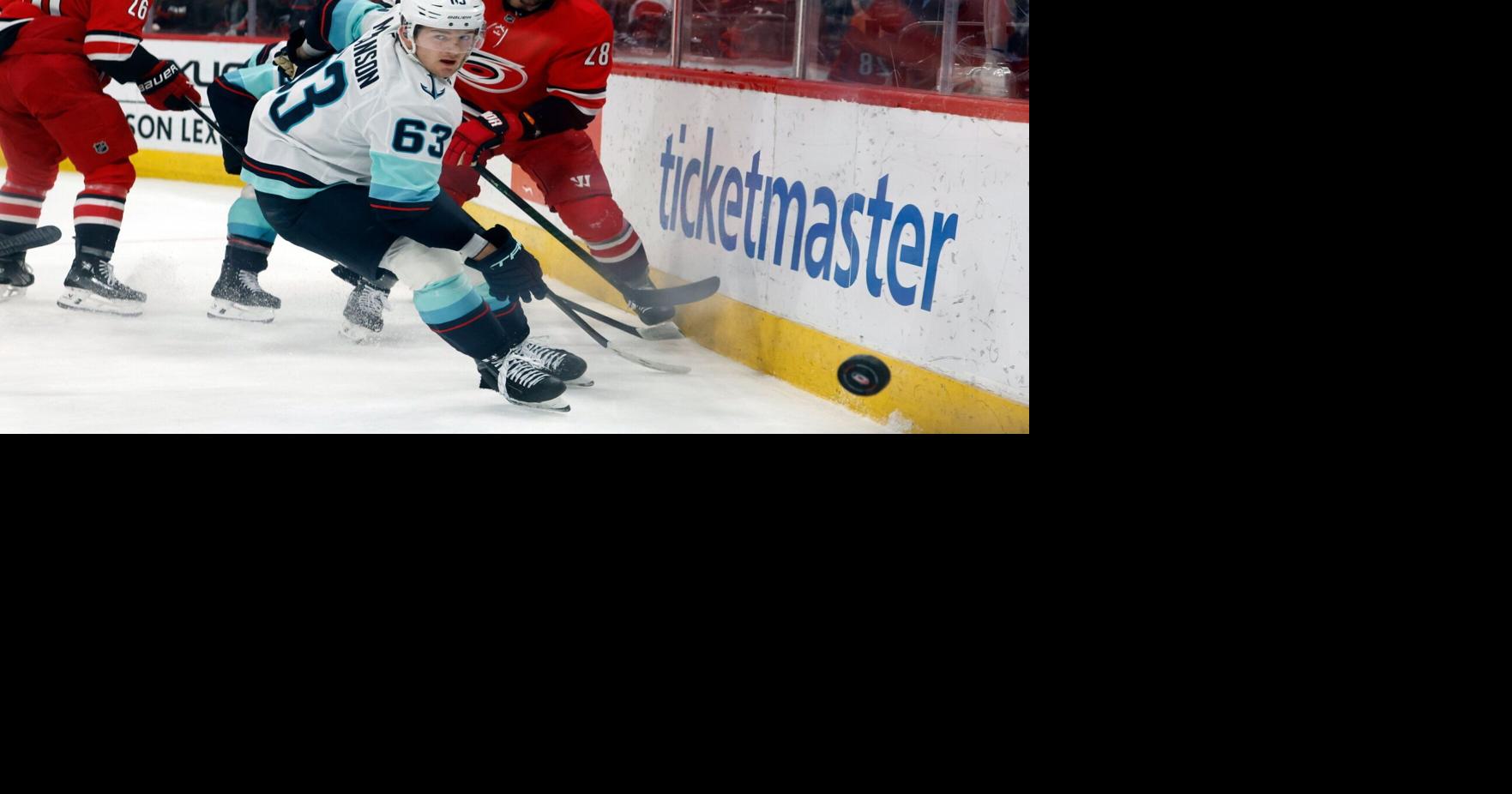 Photos: Seattle Kraken take on Carolina Hurricanes