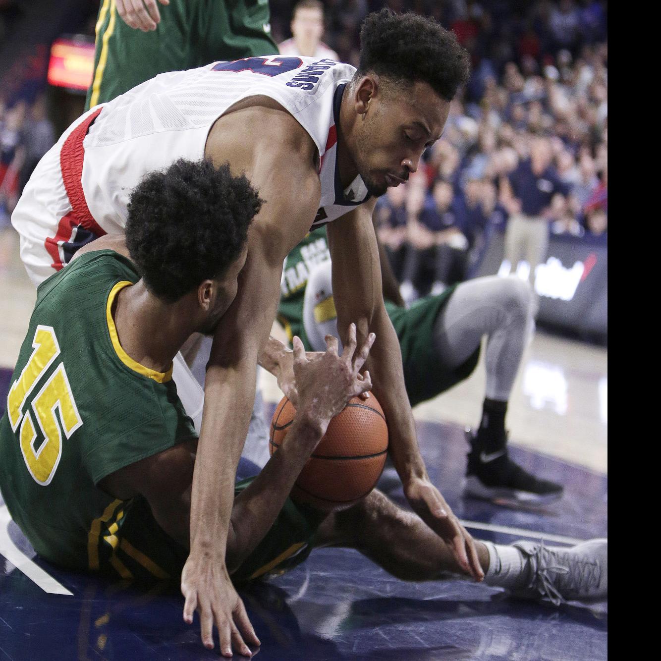 No 15 Gonzaga Men S Basketball Survives Test From San Francisco