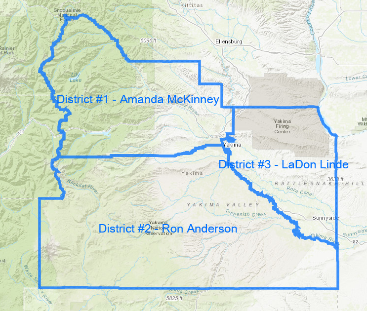 Yakima County Commission Districts