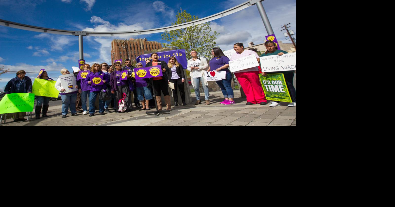 Yakima nursing home workers want 15/hour minimum wage Local