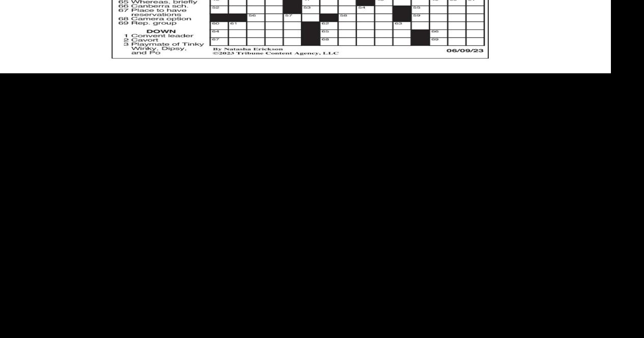 LA Times Crossword June 9, 2023 Crosswords
