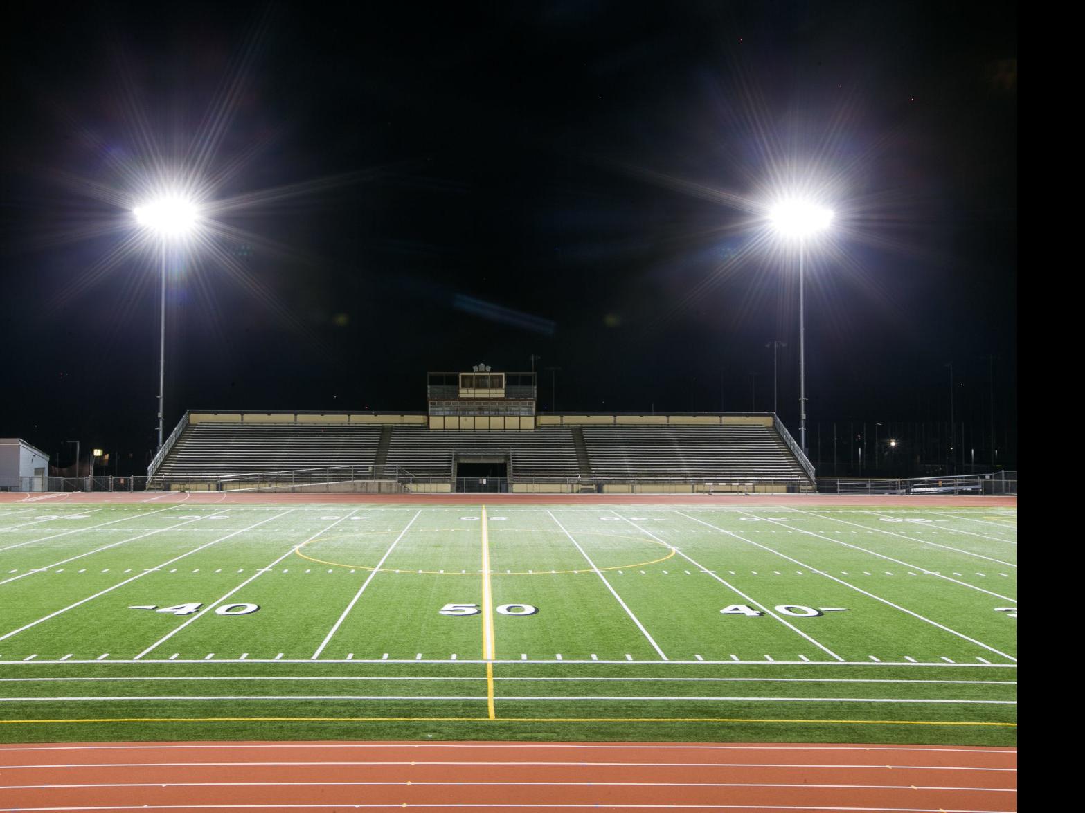 Stadiums Around Valley State Are Lit Up For Seniors Sports