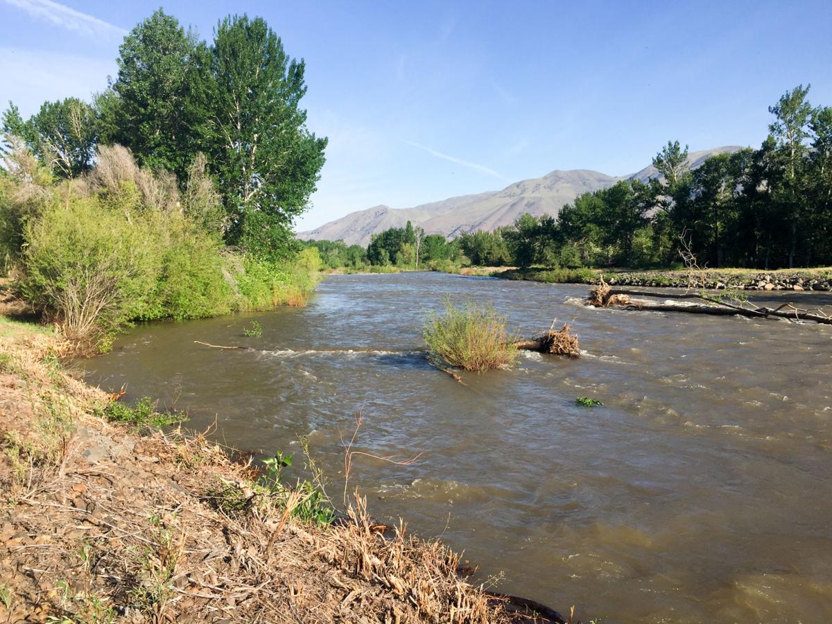 New photos show the Naches River approaching flood stage Local