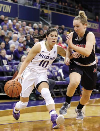 Plum Scores 30 To Help Uw Women S Basketball Roll Past Cs