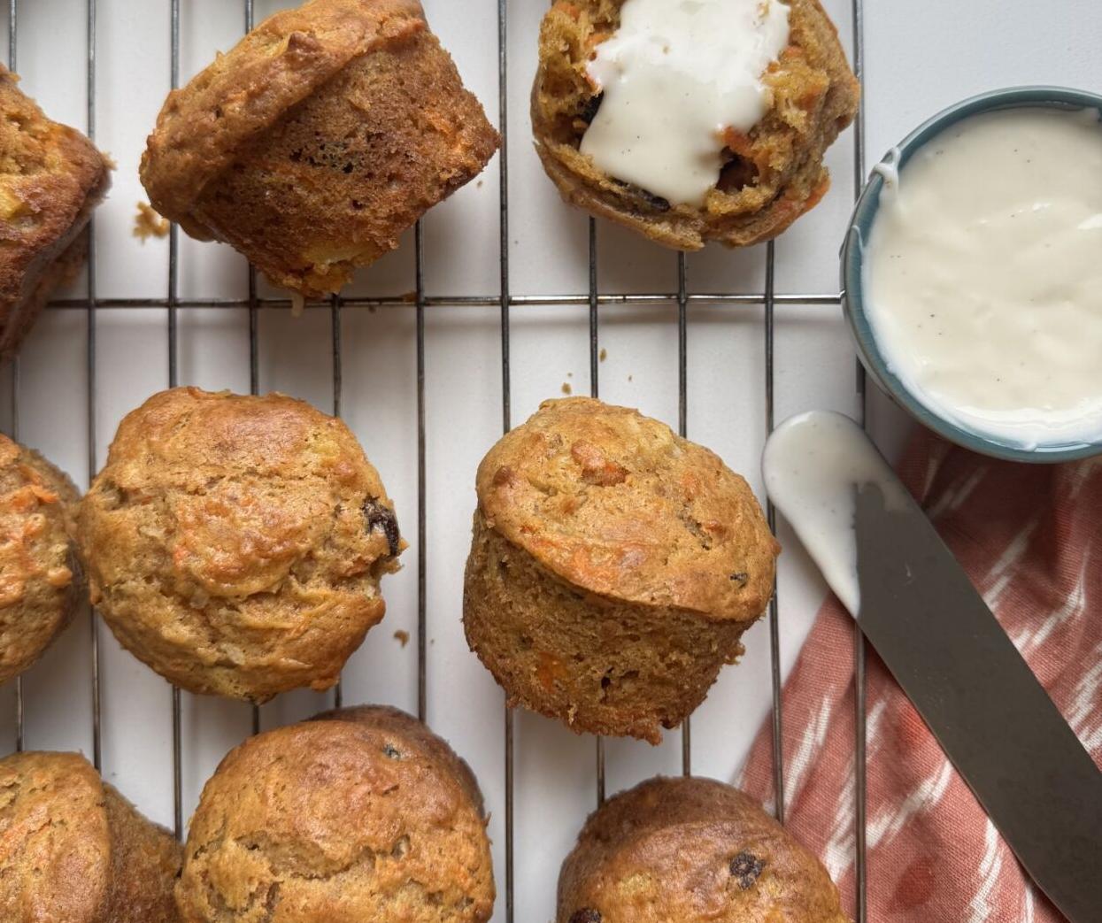 carrot cake muffins