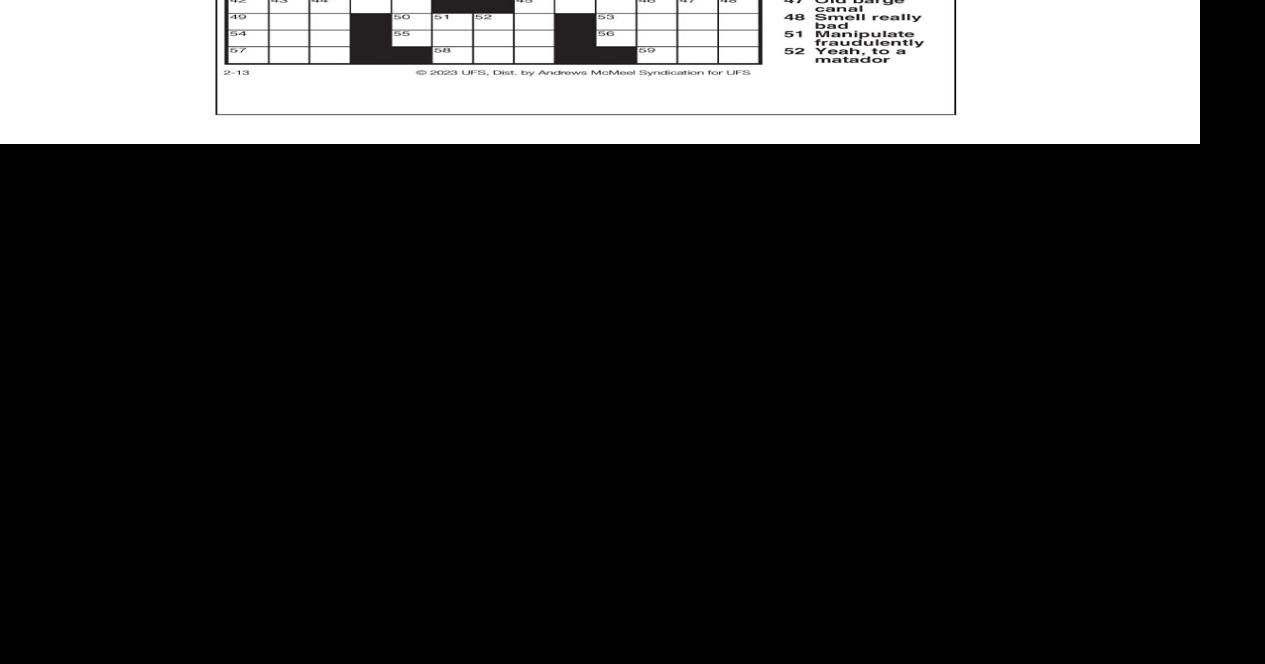 AM Crossword Feb. 13, 2023 Crosswords