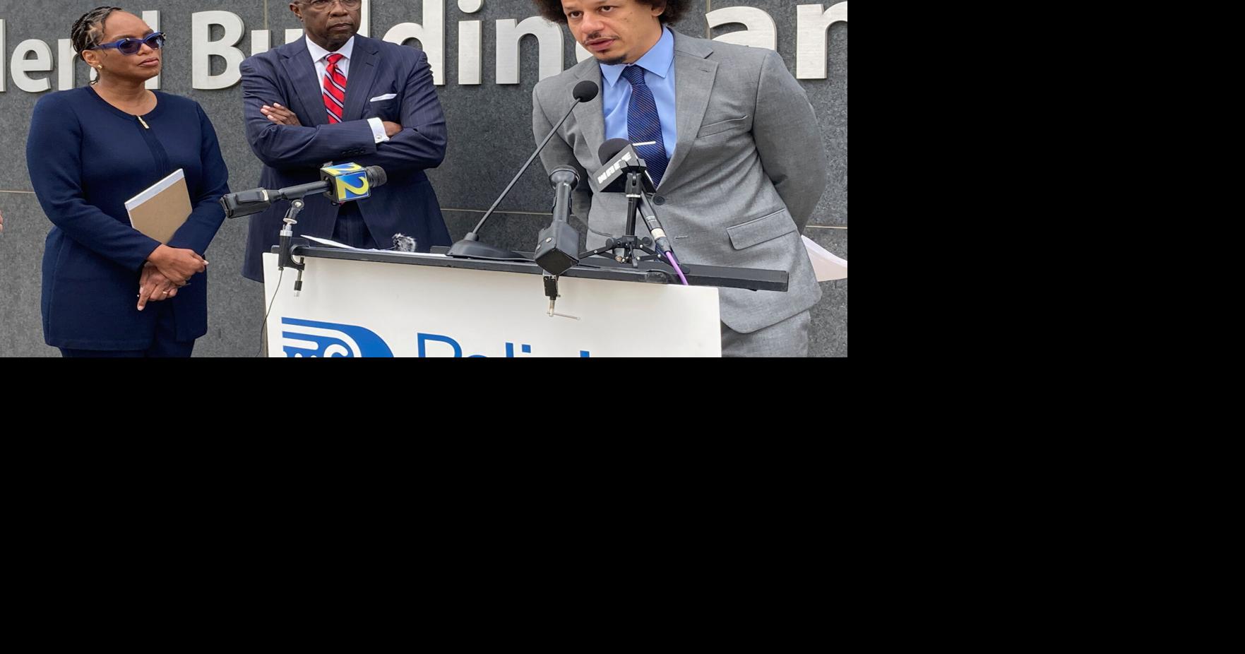 Comedians Eric André and Clayton English settle lawsuit over drug search program at Atlanta airport Comedians Eric André and Clayton English have settled a lawsuit challenging a police program at Atlanta's airport By KATE BRUMBACK Associated Press Aug 18, 2026 25 mins ago
