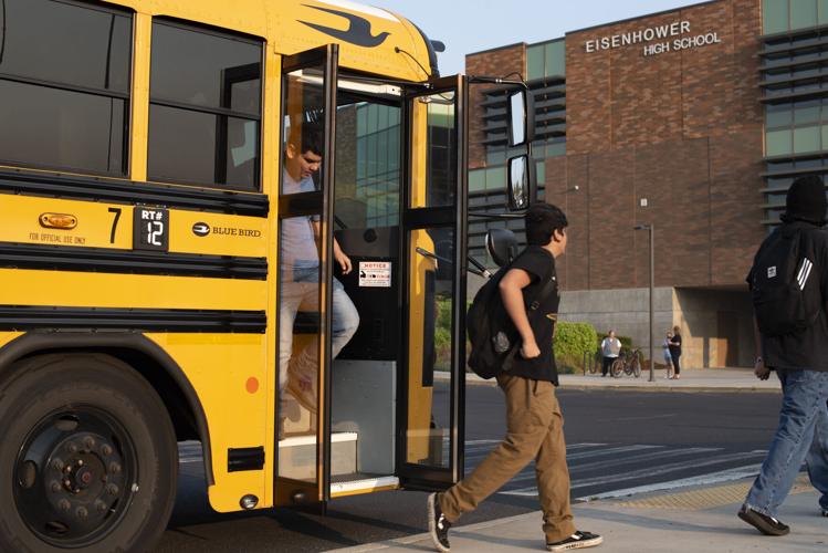 First day of school in Yakima School District starts on board a