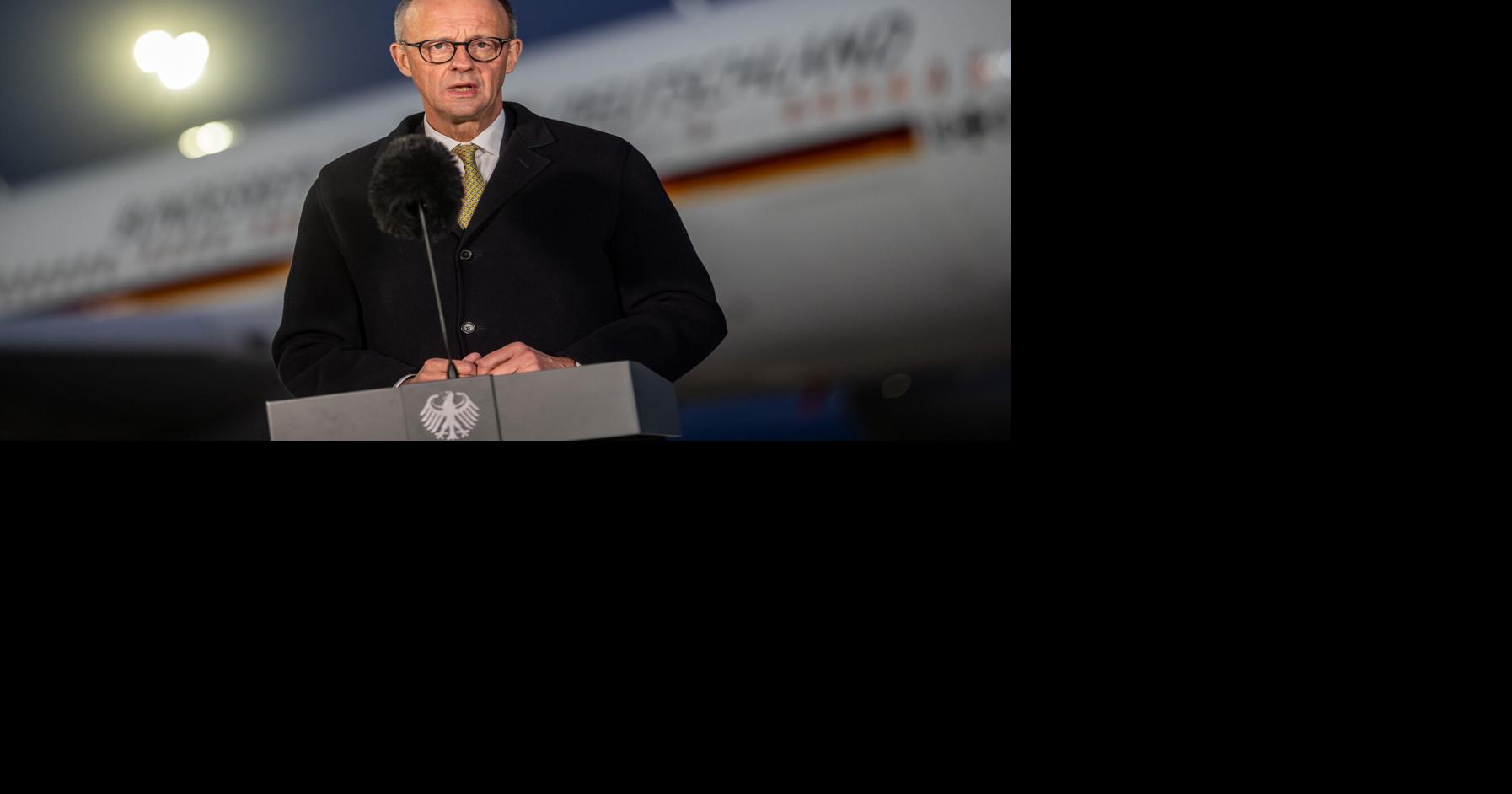 German leader presses China for fair trade and help ending Ukraine war