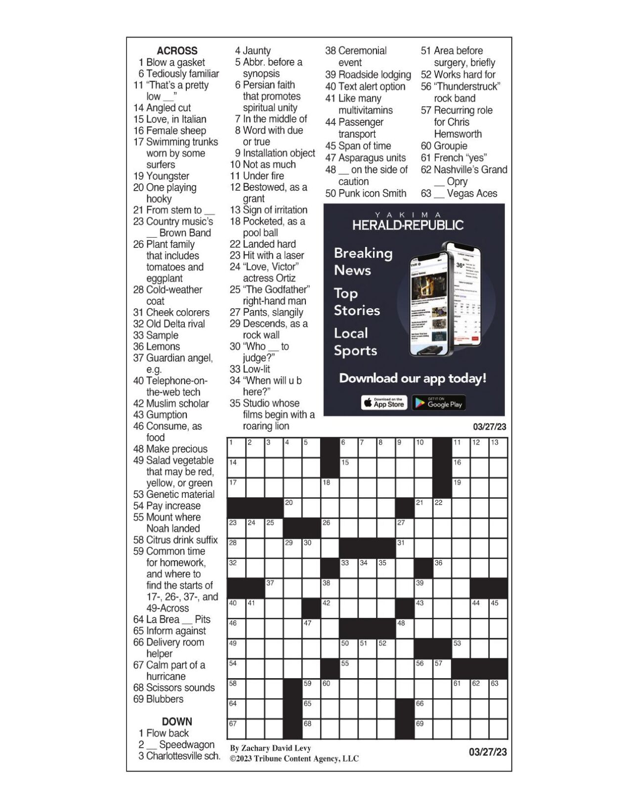 Nyt Mini Crossword March 26 78 - mof6ntp