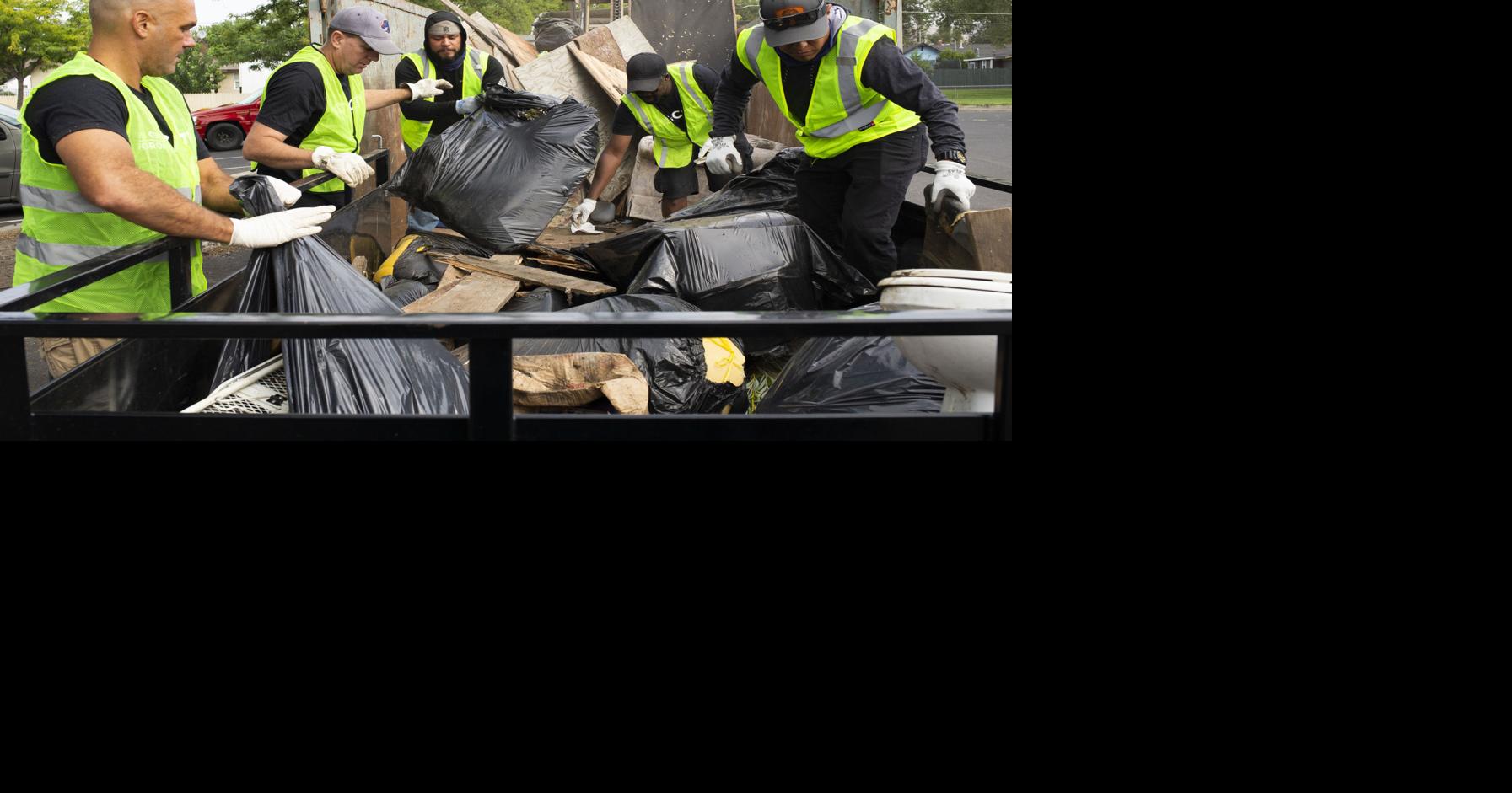 Volunteers clean up southeast Yakima neighborhood, help build community