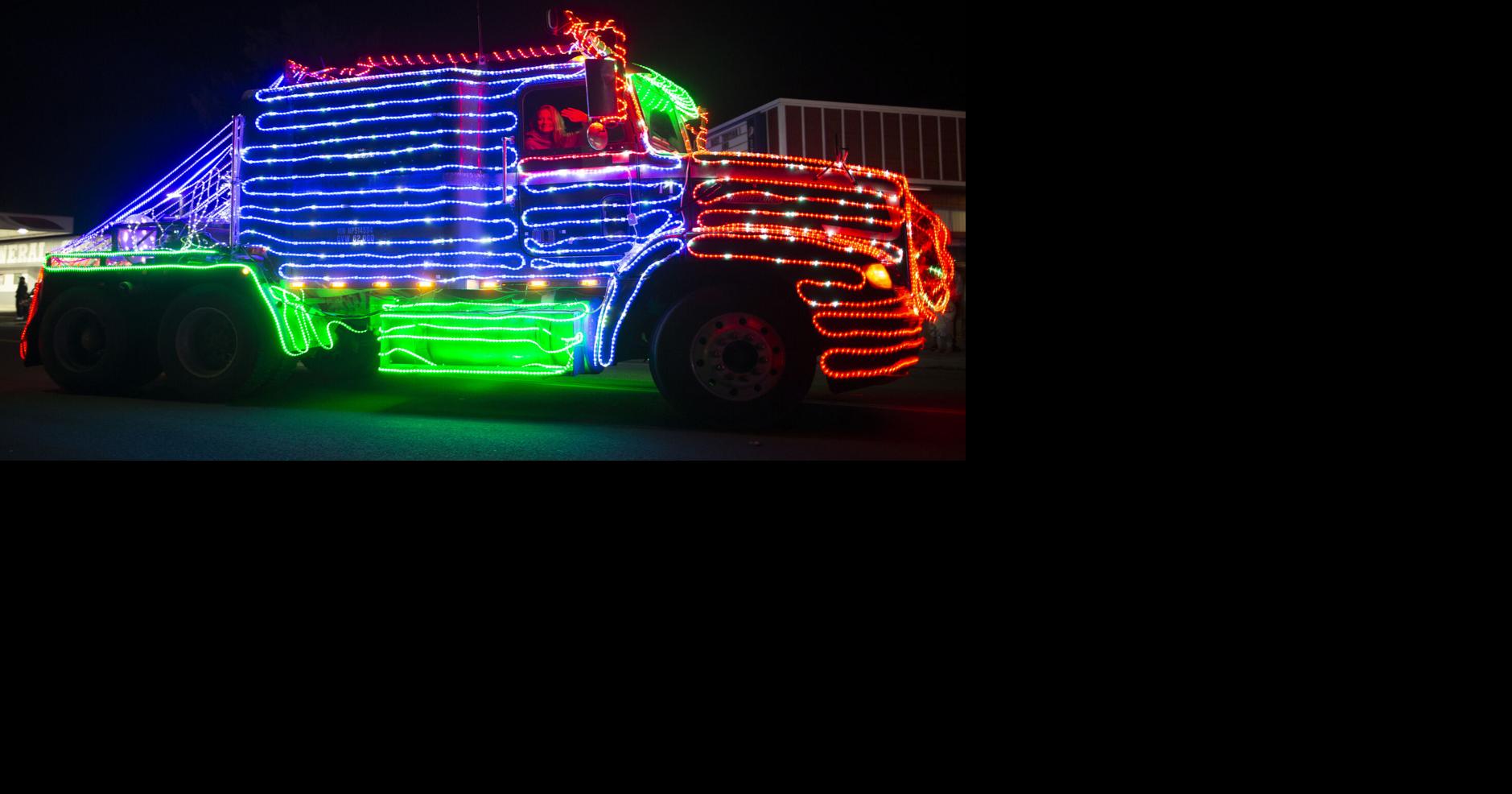 Giant trucks, thousands of Christmas lights part of Yakima Valley's