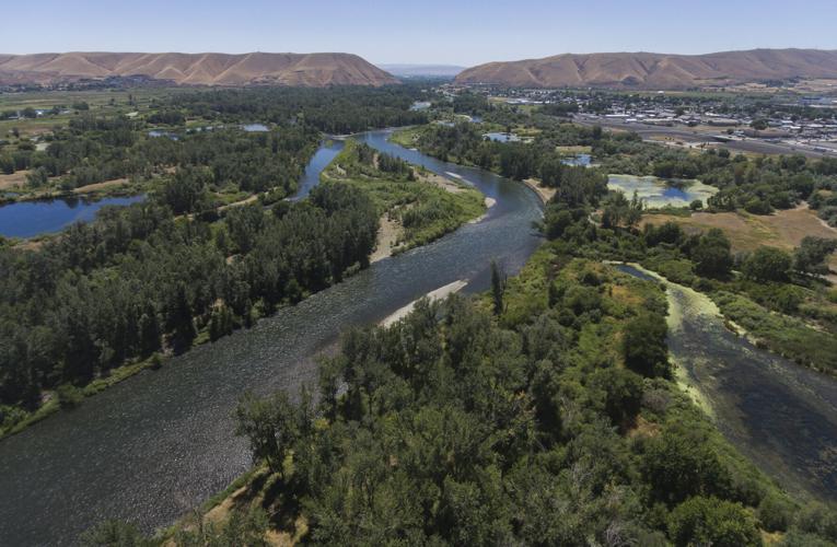 Yakima River levees