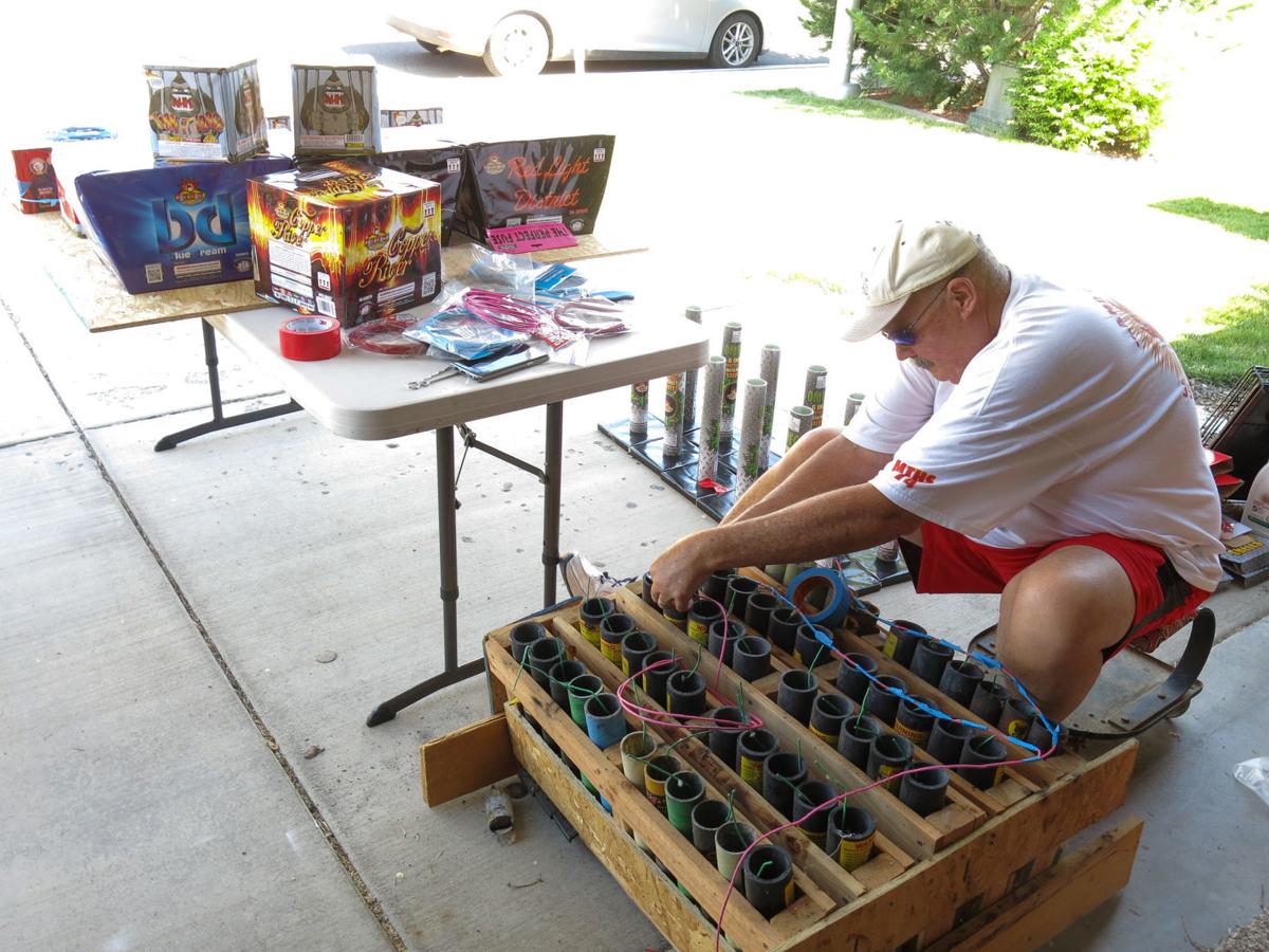 Making Moxee ignite One man's annual fireworks masterpiece Local