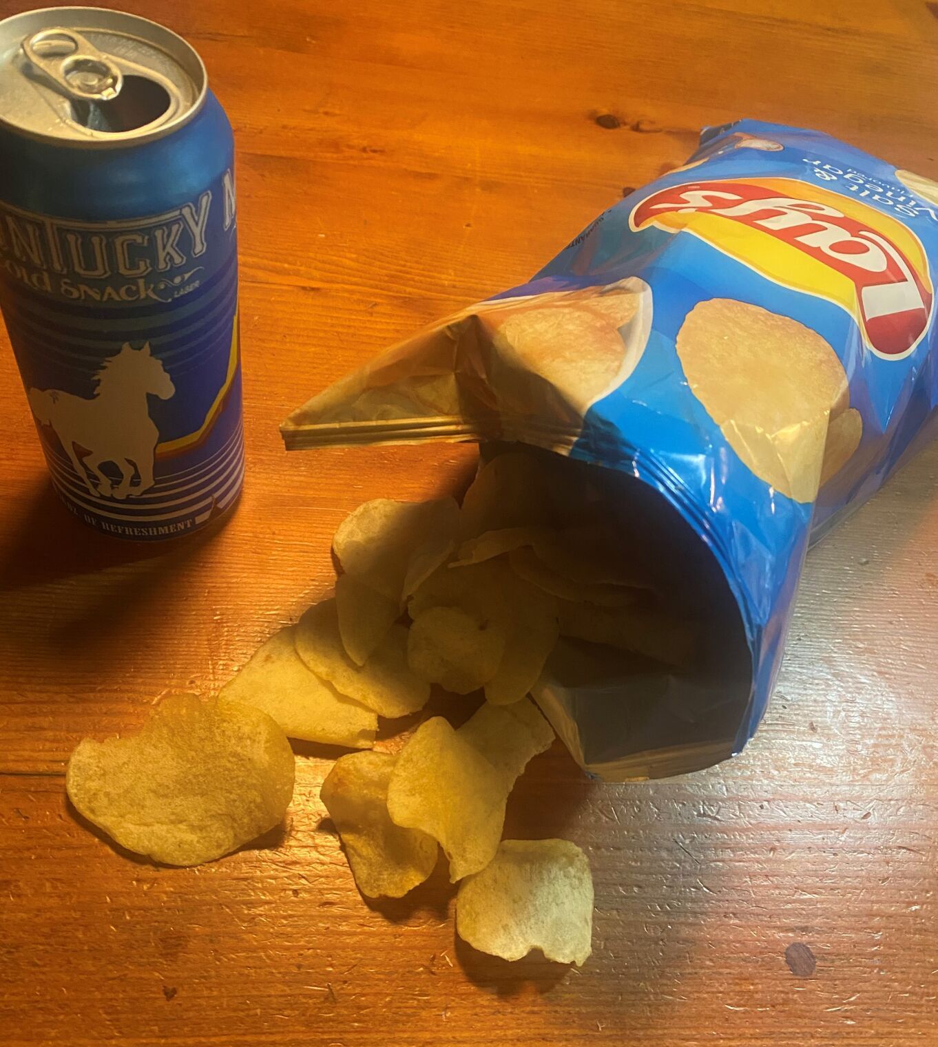 dog ate salt and vinegar chips