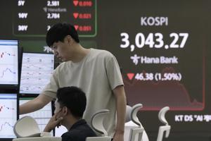 US stocks drift ahead of Thursday's jobs report as Tesla rises