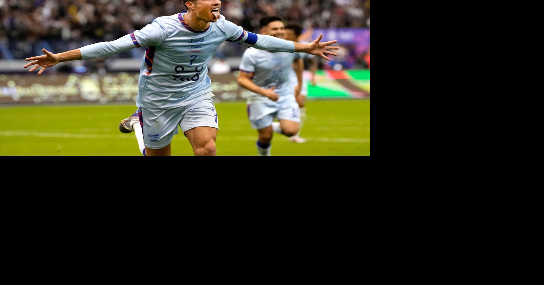 Ronaldo 100 Saudi Goals Soccer