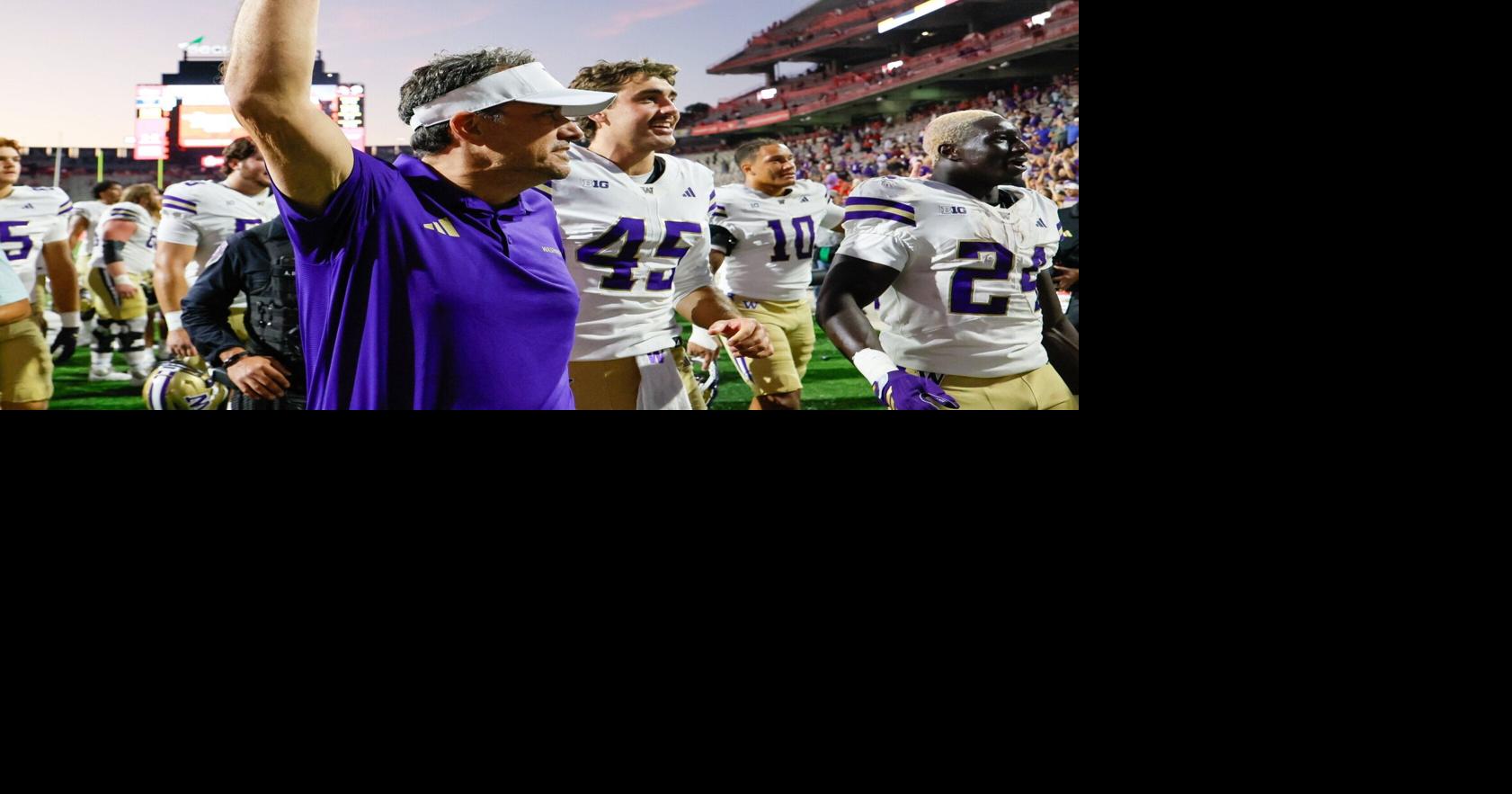 Jedd Fisch stays mum on Big Ten travel as Huskies climb power rankings