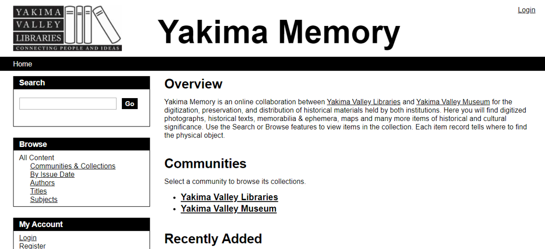 At the Library Memories are forever, but links aren't Arts