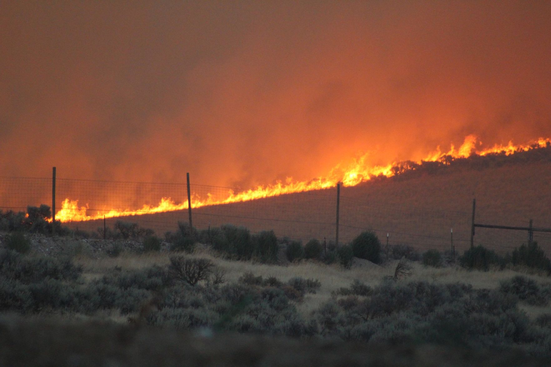 Photos: Up Close At The Yakima Training Center Fire | News Watch ...