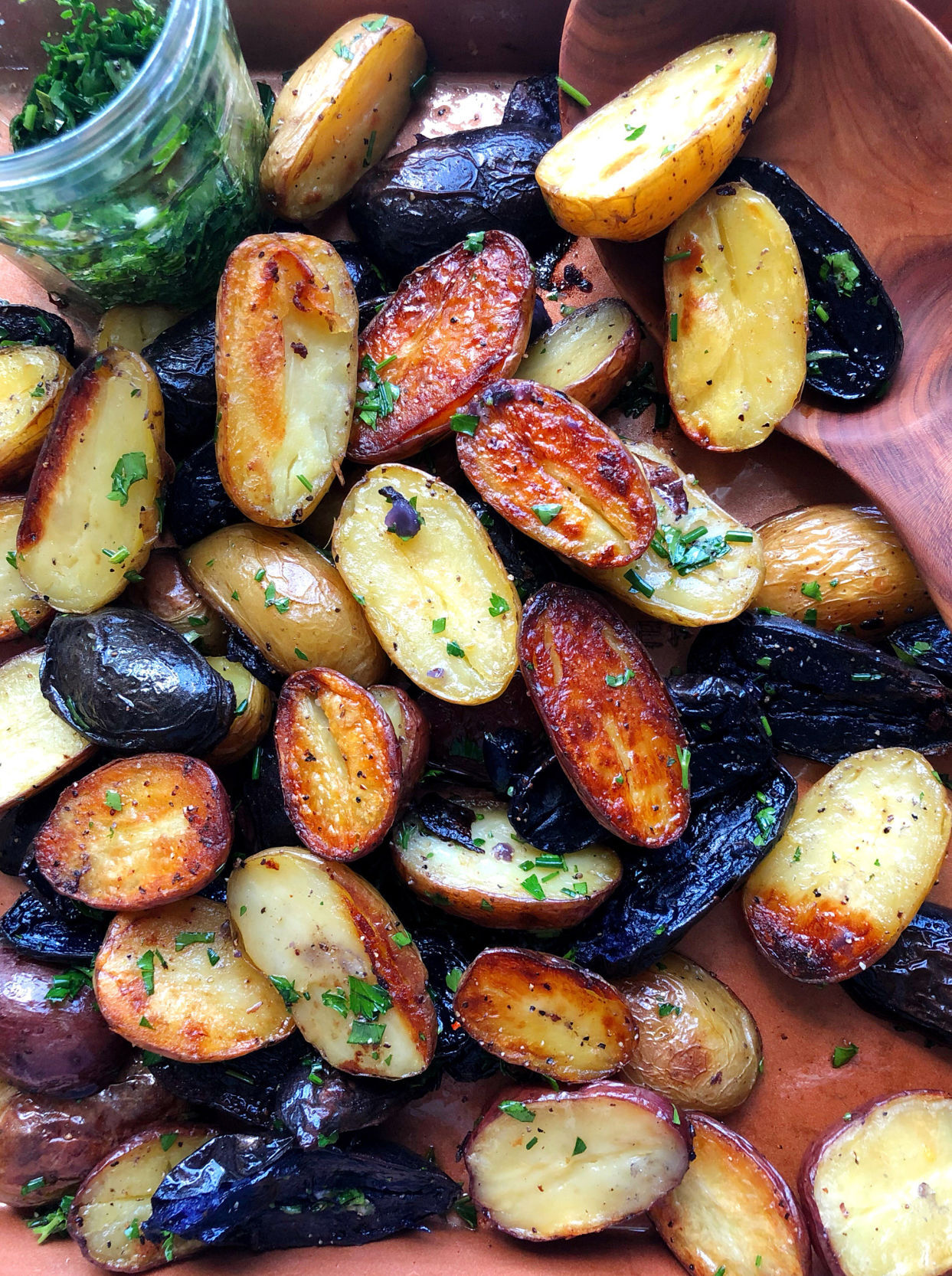 Kitchen Captivated: Crispy Roasted Potatoes With Gremolata | Recipes ...