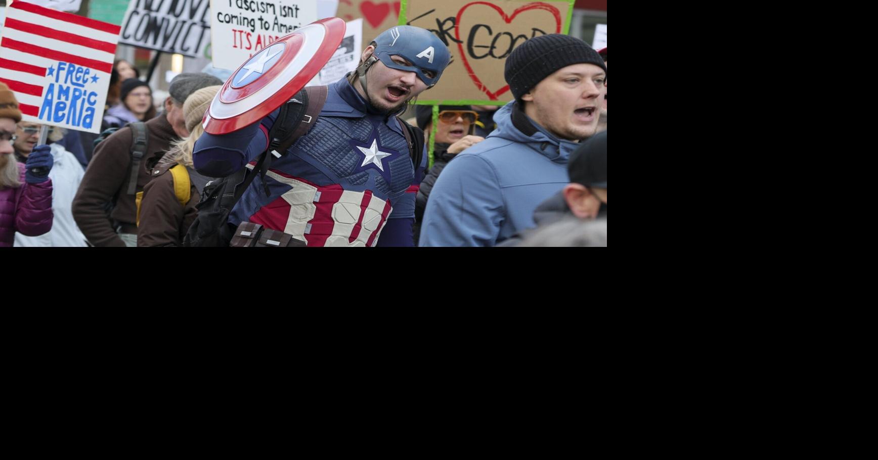 Hundreds in Seattle, Olympia rally to show Trump ‘we are not powerless’ [PHOTOS]