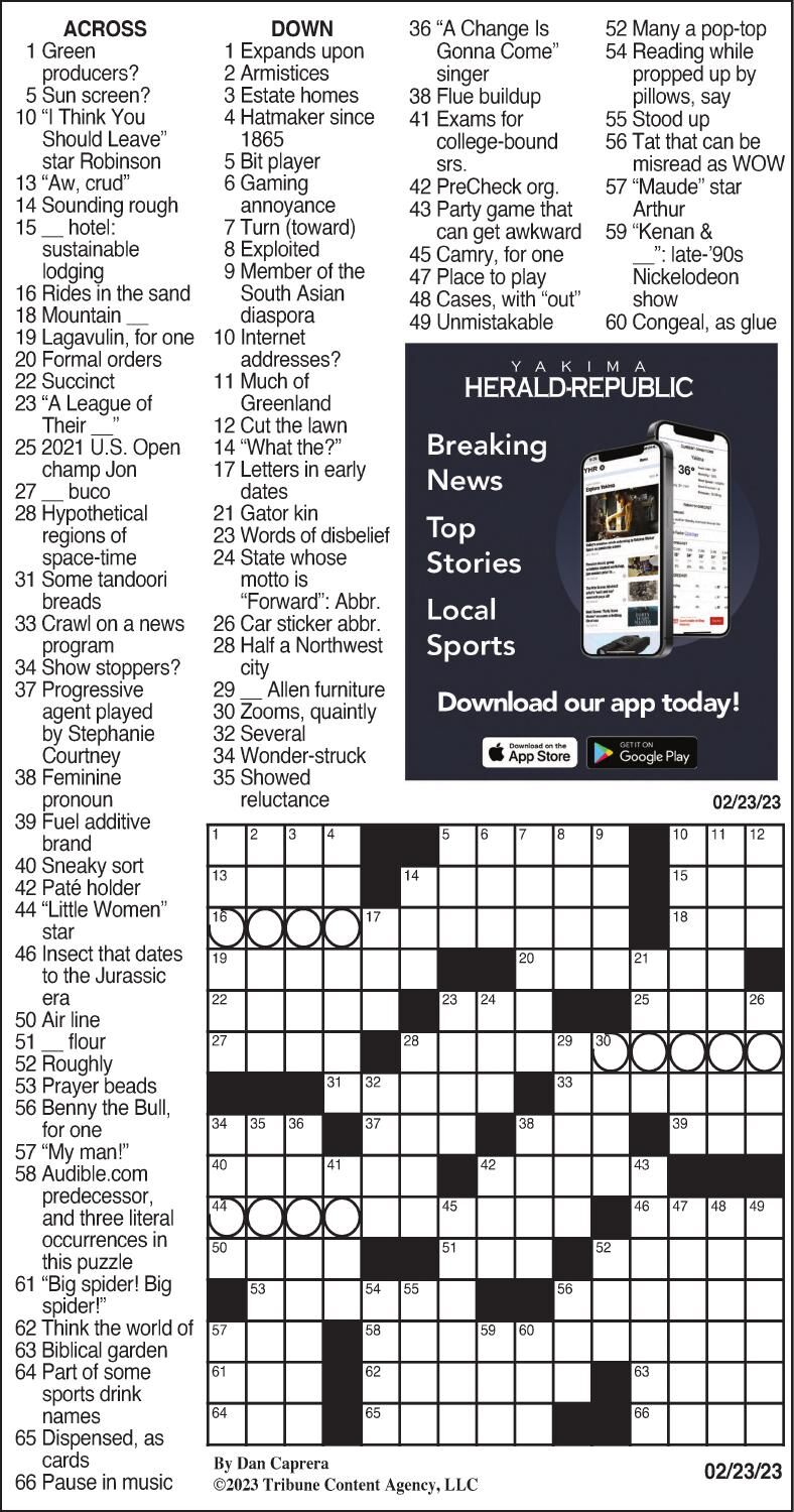 LA Times Crossword 18 Feb 23, Saturday 