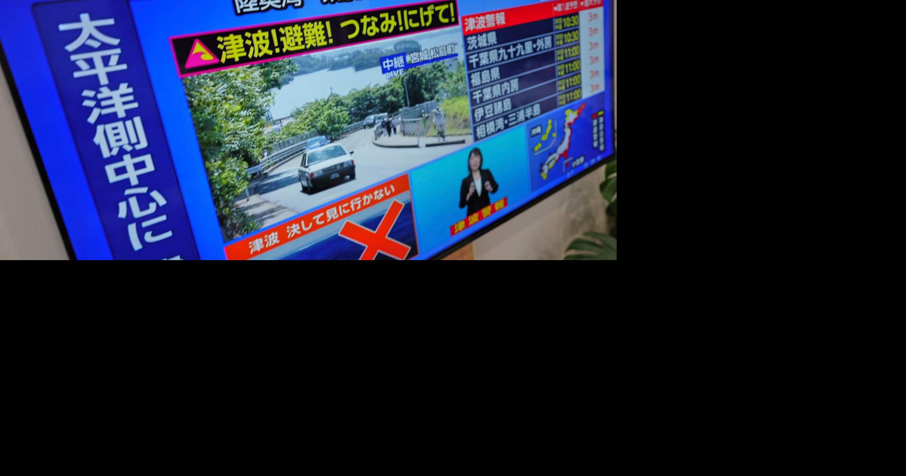 Japan downgrades its last remaining tsunami alert. Tsunami advisories in place for Pacific coast