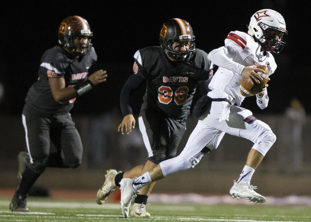 Pacheco carries Eisenhower football to big rivalry win over Davis Davis