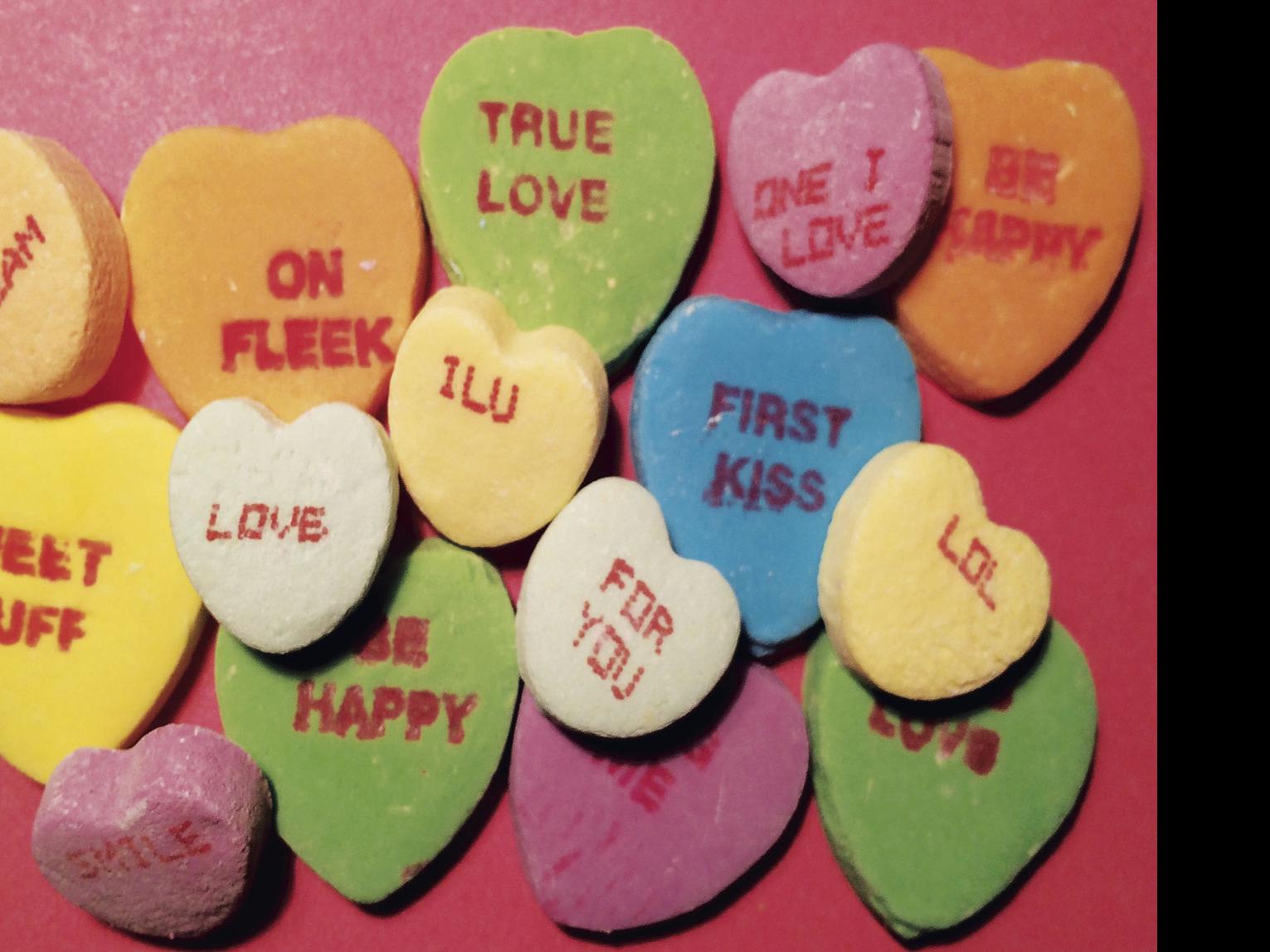 The Jumbled Origins Of Conversation Hearts Candy