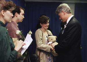 Former President Clinton returns to Oklahoma City 30 years after bombing of federal building