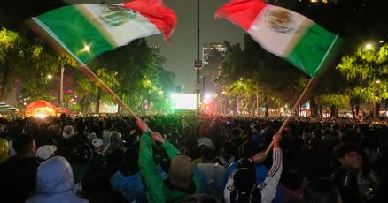 Nuevo triunfo de México en el Mundial desata festejo de hasta un millón de capitalinos