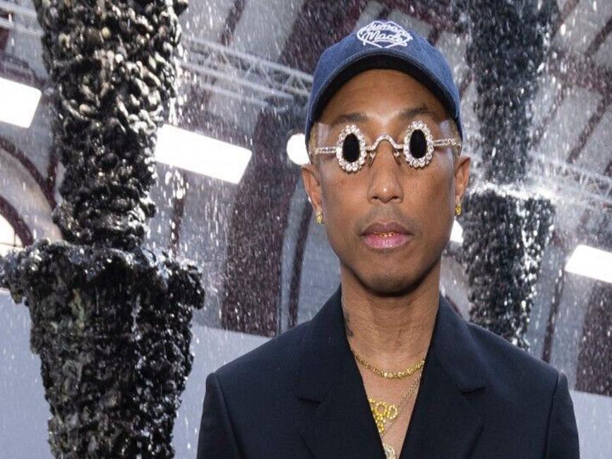 Pharrell Williams makes his Louis Vuitton debut in star-studded