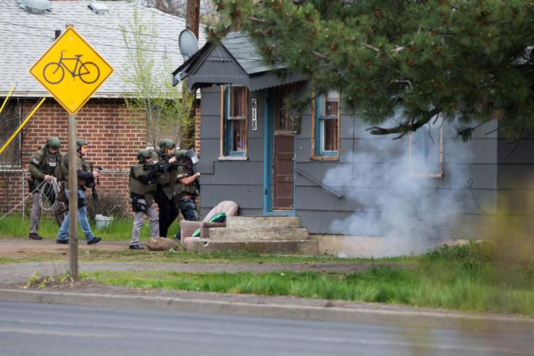 Photos Standoff ends in arrest in Yakima News Photos